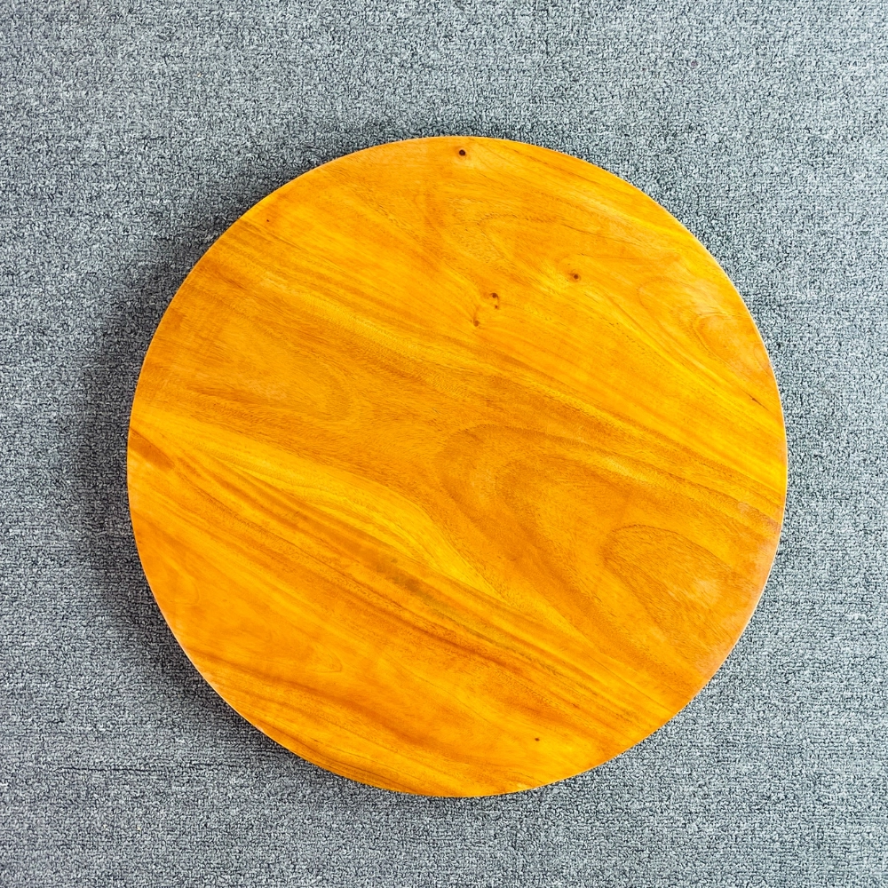 Meheguni Wood Rotating Serving Tray